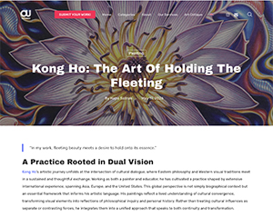 Cover of Kong Ho: The Art of Holding the Fleeting