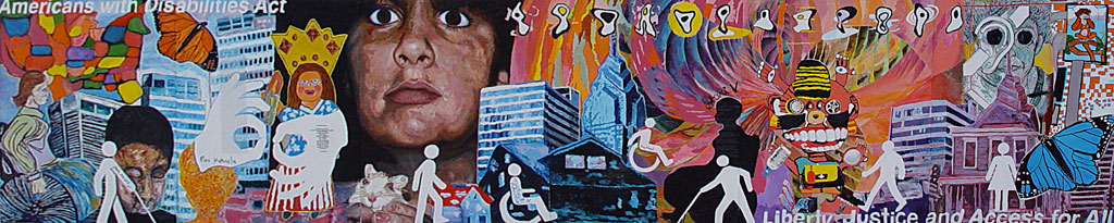 20th Anniversary of the Americans with Disabilities Act (ADA) Mural preview