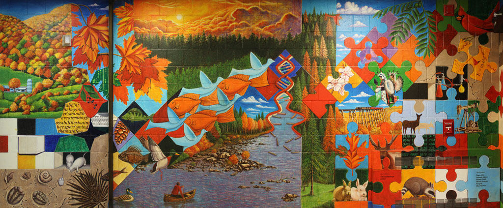 Fisher Hall Mural preview