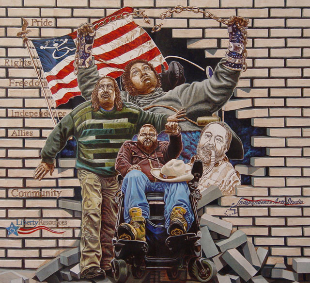 Independence Arts Studio Mural Design preview