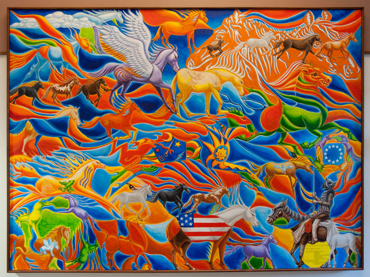 2004 International VSA Arts Festival Mural: Odyssey: Dare to Imagine preview