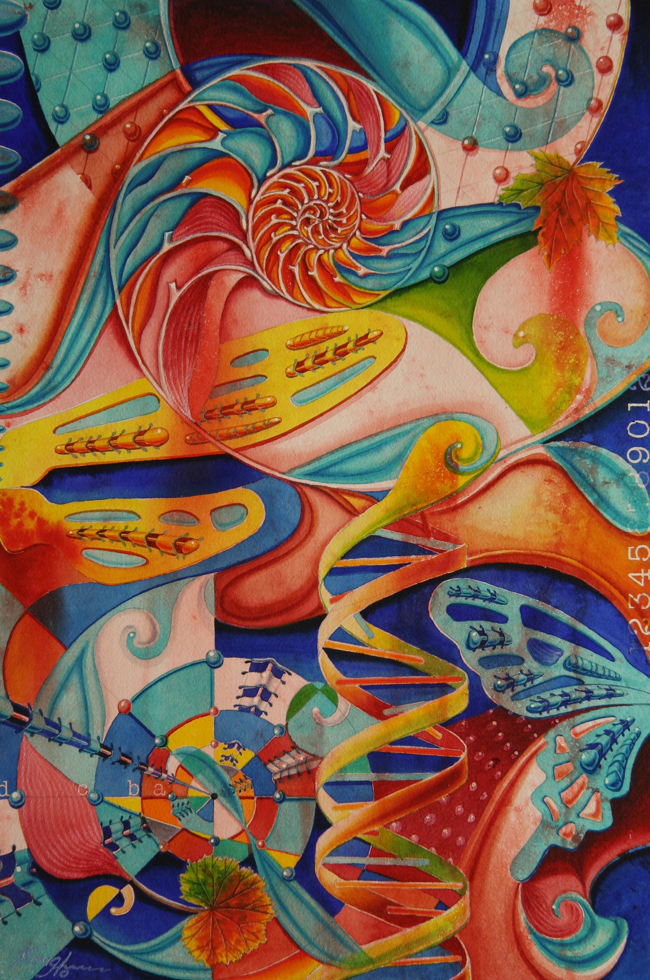 Revolving Nautilus and Dissolution of Truth, 2007, by Kong Ho