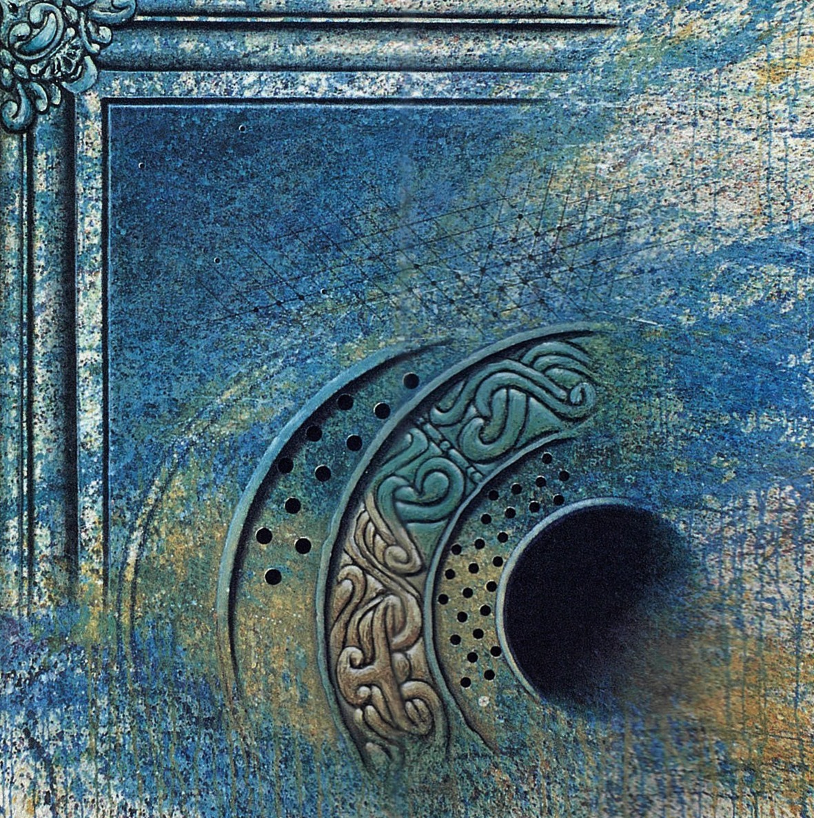 A Stone on the Water I, 1992, by Kong Ho