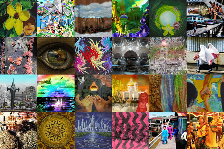 Visions of Brunei: A Cultural Free-to-All Visual Experience of Digital Hybrid Mural preview